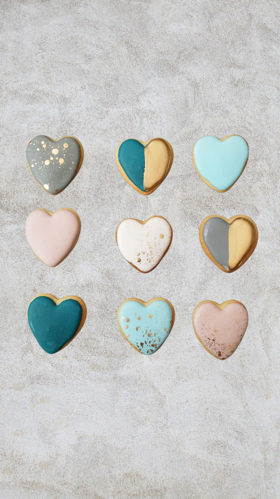 Galletas Royalicing Corazón