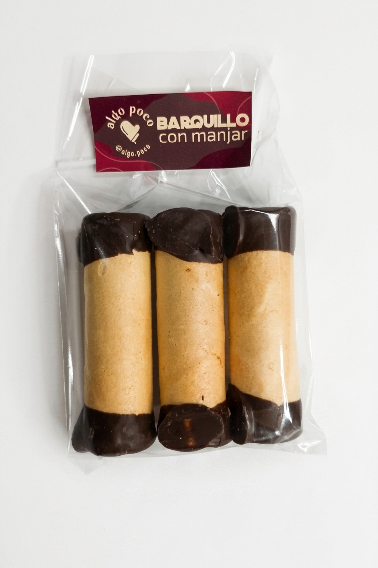 3 unidades de barquillo