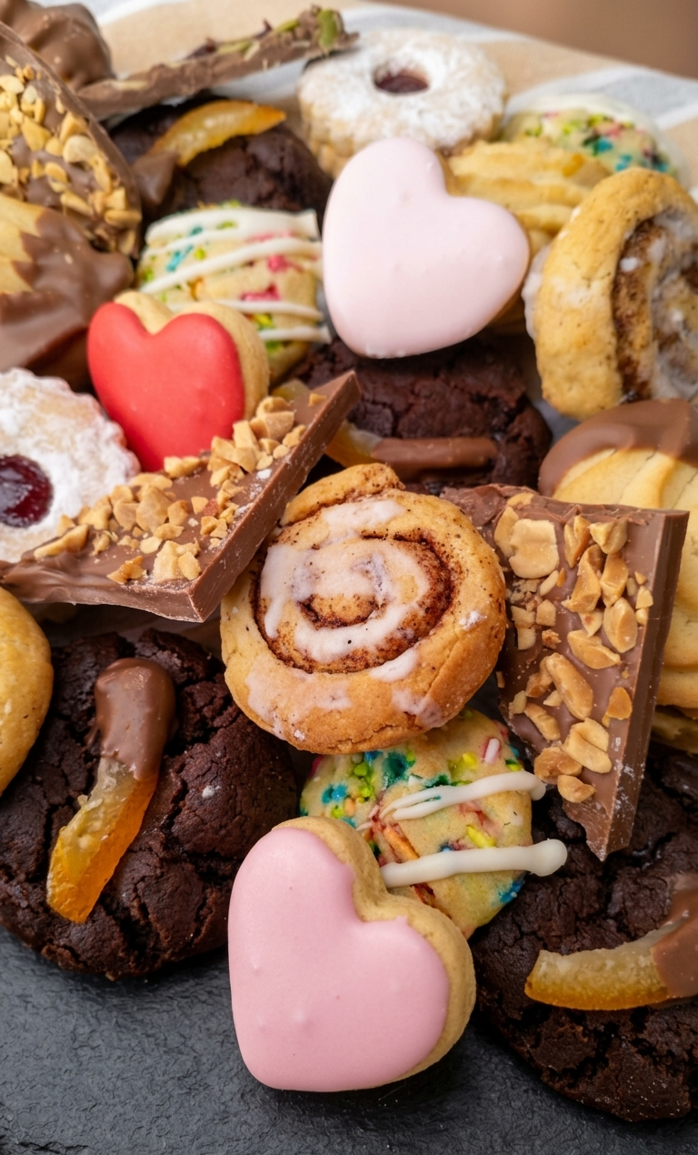 mix de galletas y chocolates artesanales