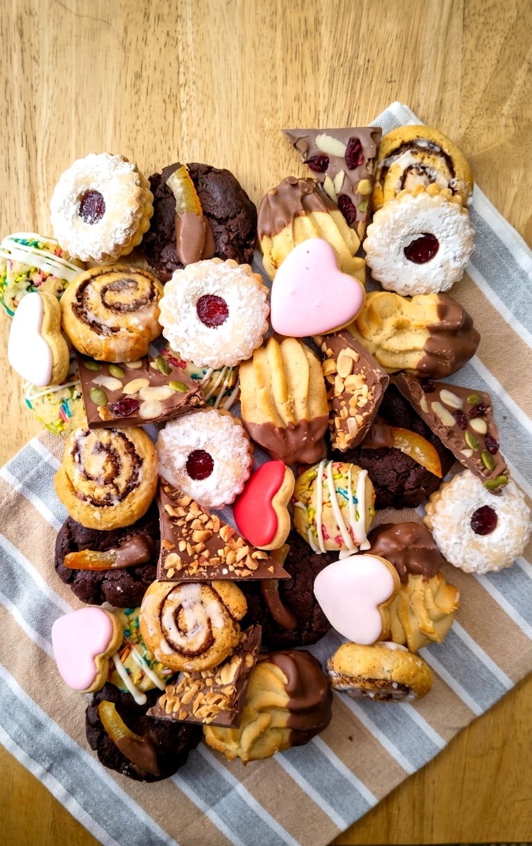 galletas artesanales sobre una mesa